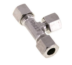 Raccord de coupe en T en acier inoxydable 10L avec pivot 315 bar réglable ISO 8434-1