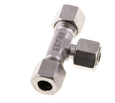 Raccord de coupe en T en acier inoxydable 10L avec pivot 315 bar réglable ISO 8434-1