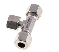 Raccord de coupe en T en acier inoxydable 10L avec pivot 315 bar réglable ISO 8434-1