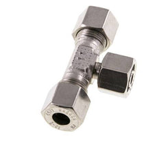 10S Stainless Steel T-Shape Tee Cutting Fitting with Swivel 630 bar Adjustable ISO 8434-1