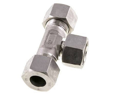 16S Stainless Steel T-Shape Tee Cutting Fitting with Swivel 400 bar Adjustable ISO 8434-1