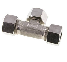 20S Raccord de coupe en T en acier inoxydable avec pivot 400 bar réglable ISO 8434-1