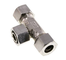 20S Raccord de coupe en T en acier inoxydable avec pivot 400 bar réglable ISO 8434-1