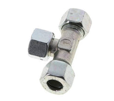 12L Acier zingué T-Shape Tee Cutting Fitting with Swivel 315 bar NBR Adjustable ISO 8434-1