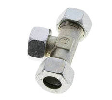 18L Acier zingué T-Shape Tee Cutting Fitting with Swivel 315 bar NBR Adjustable ISO 8434-1