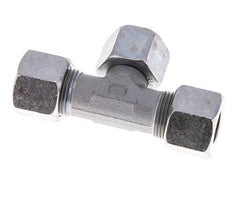 14S Acier zingué T-Shape Tee Cutting Fitting with Swivel 630 bar NBR Adjustable ISO 8434-1