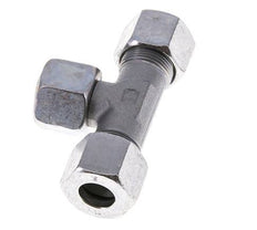 14S Acier zingué T-Shape Tee Cutting Fitting with Swivel 630 bar NBR Adjustable ISO 8434-1