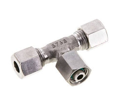 Raccord de coupe en T en acier inoxydable 8L avec pivot 315 bar FKM Réglable ISO 8434-1