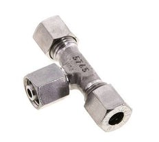 Raccord de coupe en T en acier inoxydable 8L avec pivot 315 bar FKM Réglable ISO 8434-1