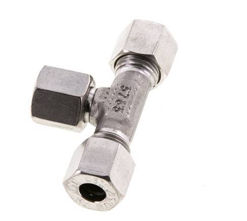 Raccord de coupe en T en acier inoxydable 8L avec pivot 315 bar FKM Réglable ISO 8434-1