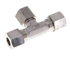 Raccord de coupe en T en acier inoxydable 10L avec pivot 315 bar FKM Réglable ISO 8434-1