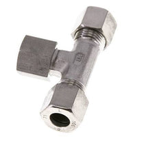 Raccord de coupe en T en acier inoxydable 10L avec pivot 315 bar FKM Réglable ISO 8434-1