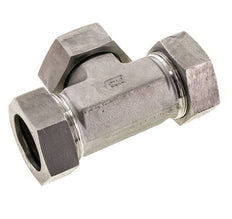 Raccord de coupe en T en acier inoxydable 42L avec pivot 160 bar FKM Réglable ISO 8434-1