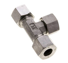 Raccord de coupe en T en acier inoxydable 14S avec raccord tournant 630 bar FKM réglable ISO 8434-1