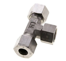 Raccord de coupe en T en acier inoxydable 14S avec raccord tournant 630 bar FKM réglable ISO 8434-1