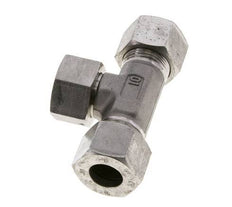 Raccord de coupe en T en acier inoxydable 16S avec raccord tournant 400 bar FKM réglable ISO 8434-1