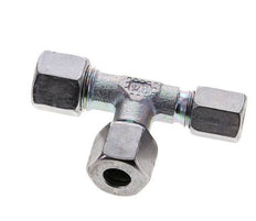 6L & 8L Zink Plated Steel Right Angle Tee Cutting Fitting 315 bar ISO 8434-1