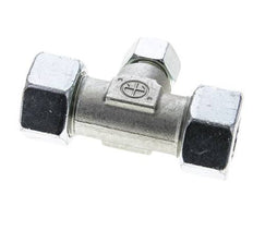 16S & 25S Zink plated Steel T-Shape Tee Cutting Fitting 400 bar ISO 8434-1