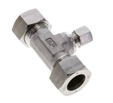 10L & 22L Stainless Steel T-Shape Tee Cutting Fitting 160 bar ISO 8434-1
