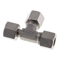 Raccord de coupe en T à angle droit en acier inoxydable 10L avec pivot 315 bar réglable ISO 8434-1