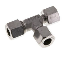 Raccord de coupe en T à angle droit en acier inoxydable 10L avec pivot 315 bar réglable ISO 8434-1