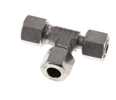 Raccord de coupe en T à angle droit en acier inoxydable 10L avec pivot 315 bar réglable ISO 8434-1