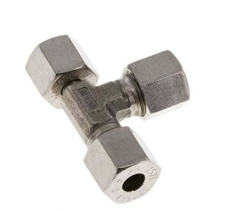 8S Stainless Steel Right Angle Tee Cutting Fitting with Swivel 630 bar Adjustable ISO 8434-1