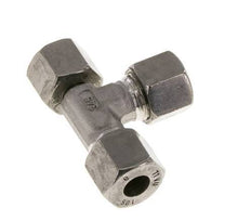 10S Raccord de coupe en T à angle droit en acier inoxydable avec pivot 630 bar réglable ISO 8434-1