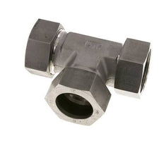 Raccord de coupe en T à angle droit 35L en acier inoxydable avec pivot 160 bar FKM Réglable ISO 8434-1