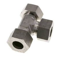 25S Stainless Steel Right Angle Tee Cutting Fitting with Swivel 400 bar FKM Adjustable ISO 8434-1