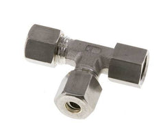 8S Raccord à compression en T à angle droit en acier inoxydable avec pivot 500 bar FKM Réglable ISO 8434-1