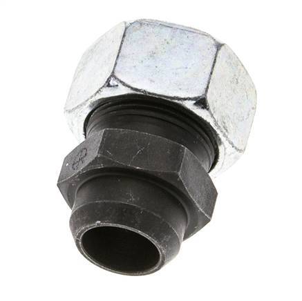 18L & 22mm Phosphatised Steel Straight Cutting Fitting with Welding End 315 bar ISO 8434-1