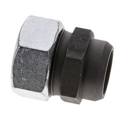 35L & 40mm Phosphatised Steel Straight Cutting Fitting with Welding End 160 bar ISO 8434-1