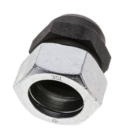 35L & 40mm Phosphatised Steel Straight Cutting Fitting with Welding End 160 bar ISO 8434-1