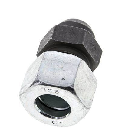 16S & 21mm Phosphatised Steel Straight Cutting Fitting with Welding End 400 bar ISO 8434-1