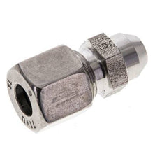 8L & 12mm Stainless Steel Straight Cutting Fitting with Welding End 315 bar ISO 8434-1