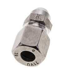 8L & 12mm Stainless Steel Straight Cutting Fitting with Welding End 315 bar ISO 8434-1