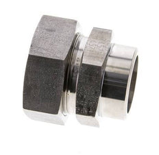42L & 46mm Stainless Steel Straight Cutting Fitting with Welding End 160 bar ISO 8434-1