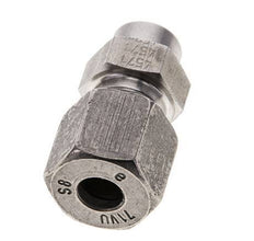 8S & 13mm Stainless Steel Straight Cutting Fitting with Welding End 600 bar ISO 8434-1