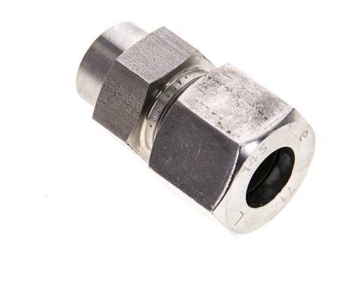 14S & 19mm Stainless Steel Straight Cutting Fitting with Welding End 600 bar ISO 8434-1