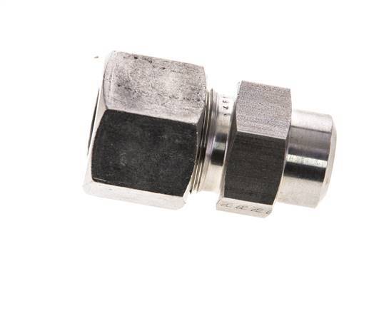 14S & 19mm Stainless Steel Straight Cutting Fitting with Welding End 600 bar ISO 8434-1