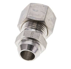 12L & 16mm Stainless Steel Straight Compression Fitting with Welding End 315 bar ISO 8434-1