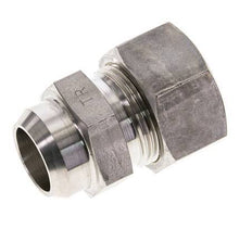 22L & 27mm Stainless Steel Straight Compression Fitting with Welding End 160 bar ISO 8434-1