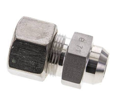 16S & 21mm Stainless Steel Straight Compression Fitting with Welding End 400 bar ISO 8434-1