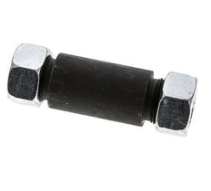 22L Phosphatised Steel Straight Welding Cutting Fitting Bulkhead 160 bar ISO 8434-1