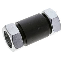 42L Phosphatised Steel Straight Welding Cutting Fitting Bulkhead 160 bar ISO 8434-1