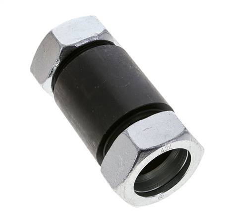 42L Phosphatised Steel Straight Welding Cutting Fitting Bulkhead 160 bar ISO 8434-1