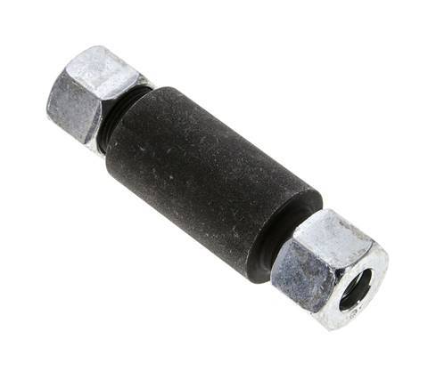 12S Phosphatised Steel Straight Welding Cutting Fitting Bulkhead 630 bar ISO 8434-1