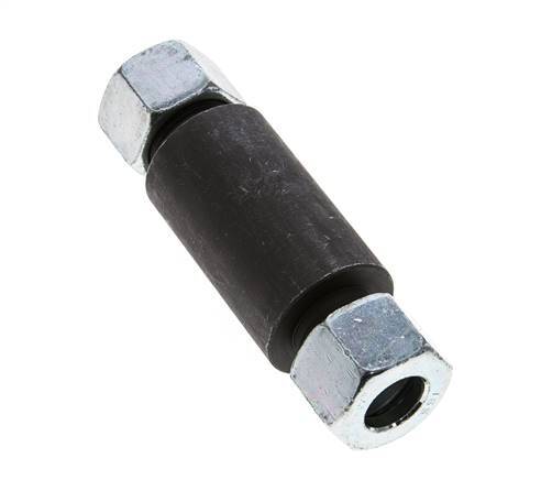 16S Phosphatised Steel Straight Welding Cutting Fitting Bulkhead 400 bar ISO 8434-1