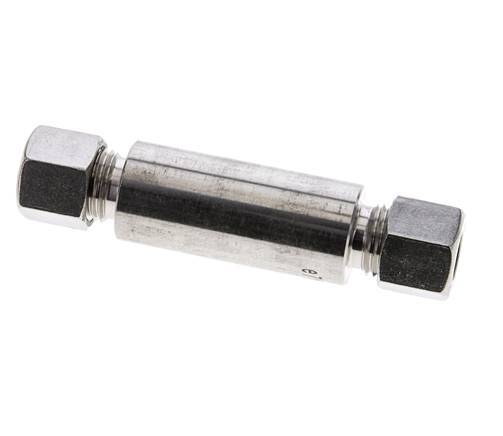 10L Stainless Steel Straight Welding Cutting Fitting Bulkhead 315 bar ISO 8434-1